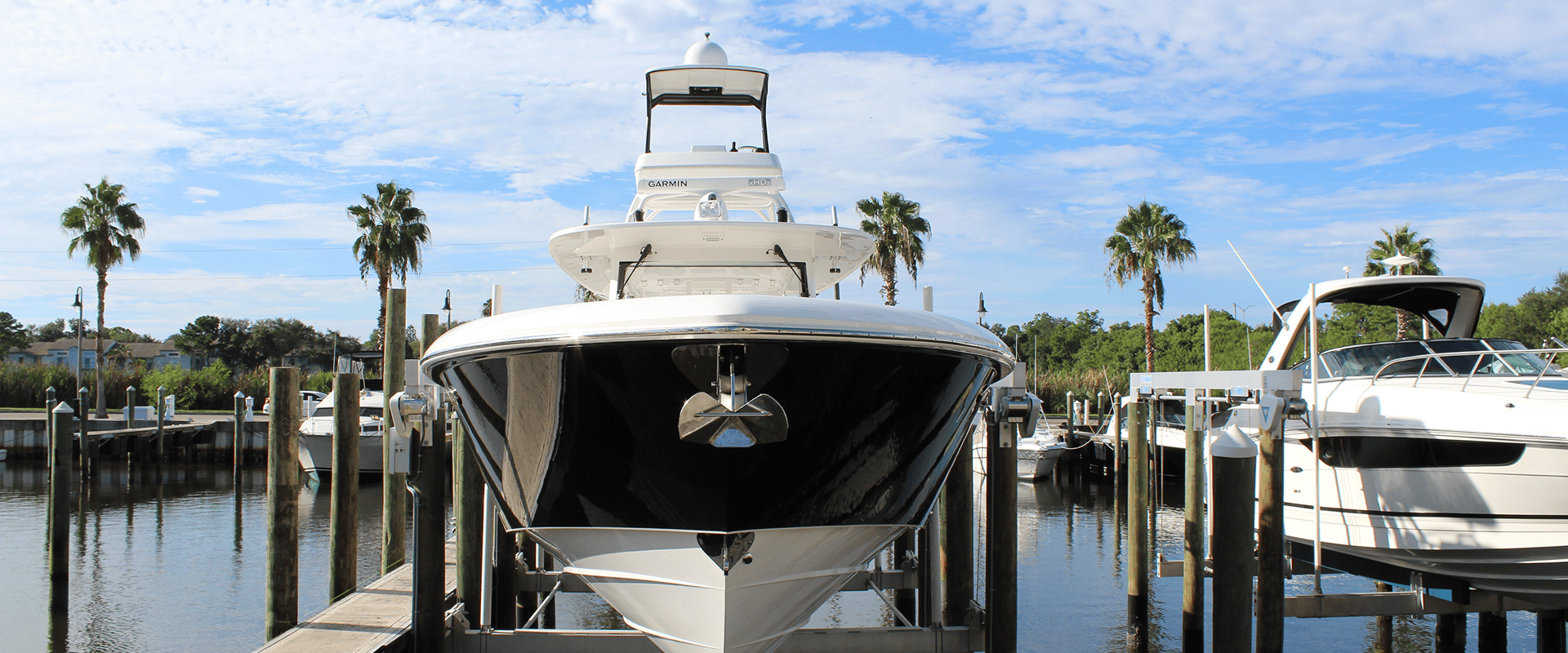 boat lift installation in Jacksonville